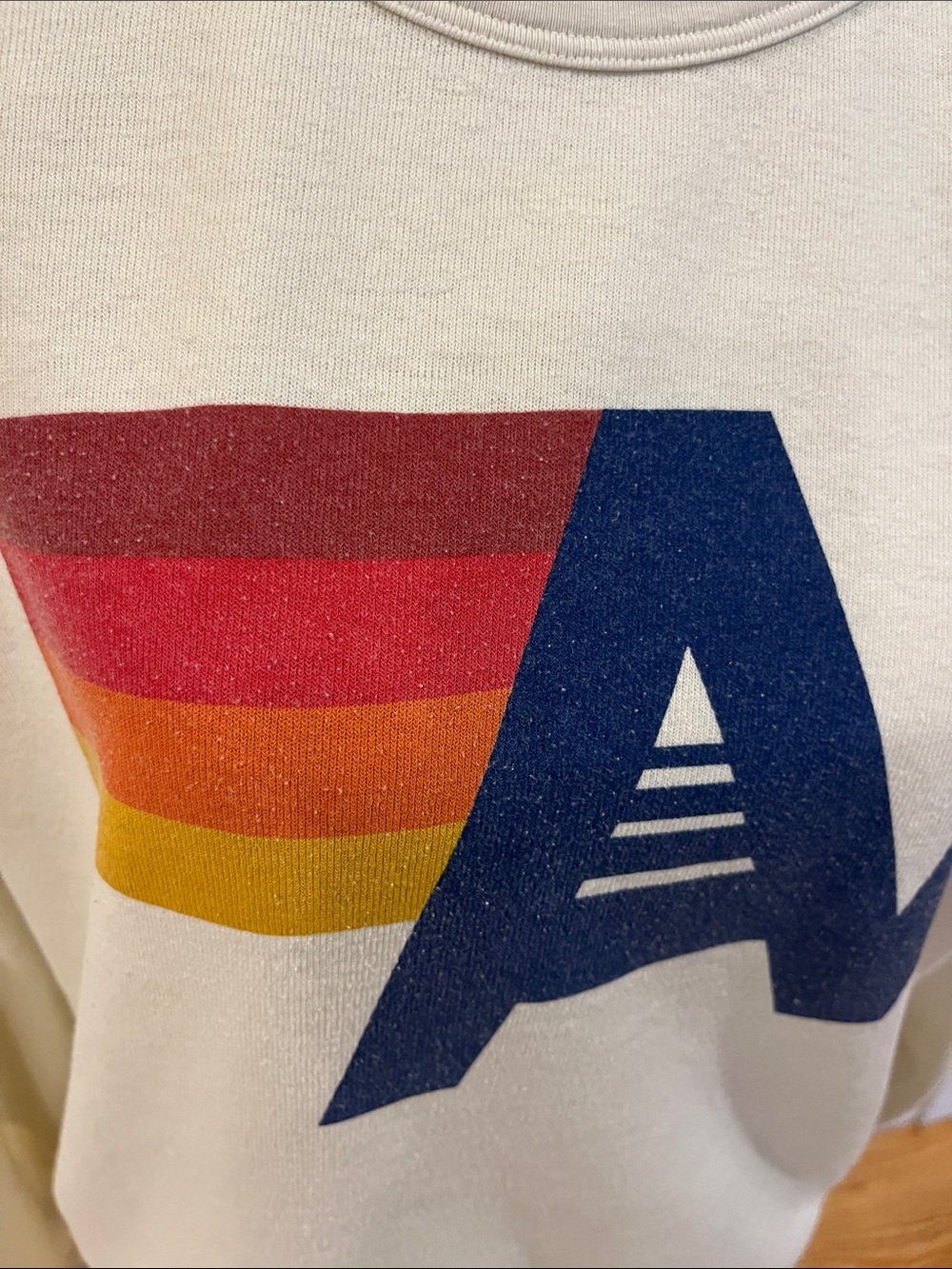 Aviator Nation Vintage White Logo Sweatshirt - Picture 9 of 14